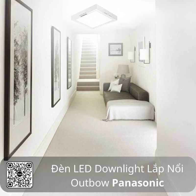 Panasonic - Đèn LED Ốp Trần Nổi Vuông 12W | NNNC7632688 / NNNC7633688 / NNNC7637688